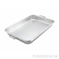 Winco ALRP-1826H 25.75x17.75x3.5-Inch 12 Gauge Aluminum Bake-Roast Pan With Handles Commercial Grade Roasting Baking Pan - B01N1M47VV
